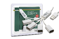Digitus 4 Port USB 2.0 Mini Spider Hub