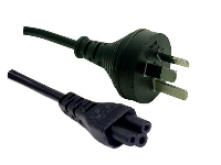 Digitus Power Cord For AC Adapter (Cloverleaf) - 3 Pin 