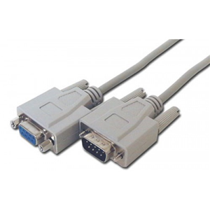 Digitus DB9M-DB9F Serial Extension Cable - 2M