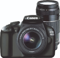 Canon EOS1100D 12.2mp DSLR Camera ~ with 18-55 & 75-300 lens