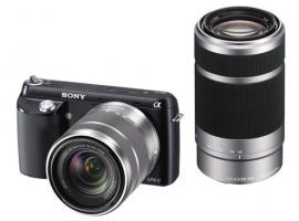 Sony Alpha NEXF3YB Digital Camera with 18-55mm & 55-210mm Lenses