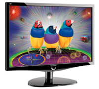 Viewsonic 22" Widescreen LCD Monitor / 1680x1050 / 5ms / Speakers - Black
