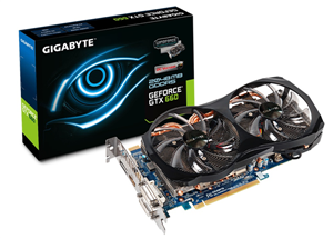 Gigabyte GV-N660OC-2GD GTX660 2GB PCIE