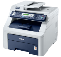 Brother 16ppm  2400 x 600dpi print 10/100 Network Colour Laser MFC Printer