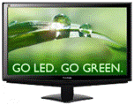 Description: Description: Description: Viewsonic VA2448m-LED 24" Wide  1920x1080 5ms LED Flat Panel ~ Black